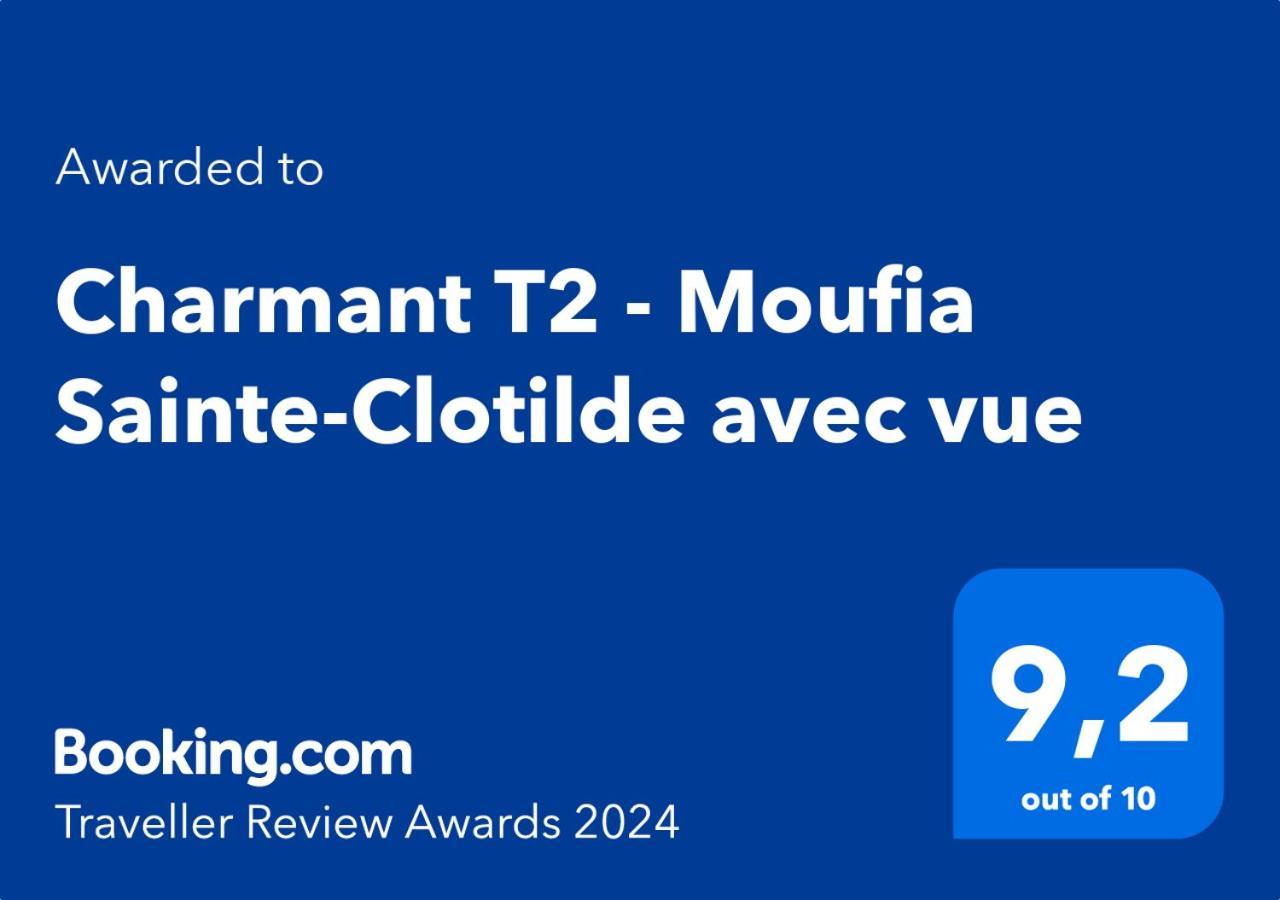 Charmant T2 - Moufia Sainte-Clotilde Vue Mer & Montagne Екстериор снимка